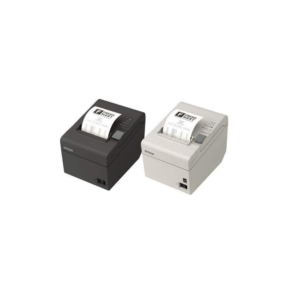 EPSONCORPORATIVO Impresora EPSON Térmica de Recibos. 80mm/58mm, Puerto USB + Serial, Incluye Fuente. Negra. TM-T20II-062.