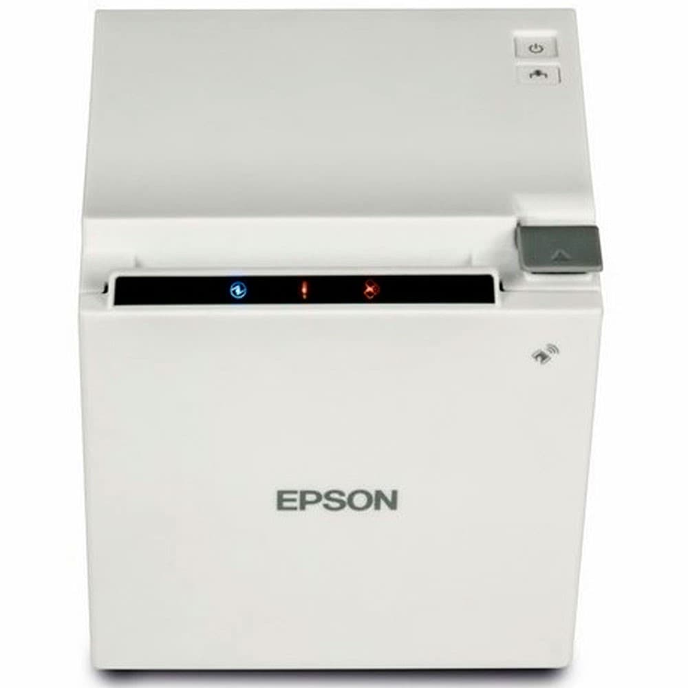 EPSONCORPORATIVO Impresora EPSON Térmica de Recibos mPOS. 80mm, Puerto USB, Ethernet, Incluye Fuente. Negra. TM-m30-022.
