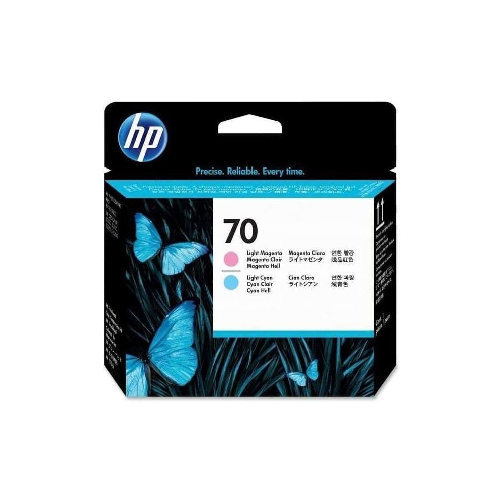 HPIMPGRANFORMATO CABEZAL HP 70 LIGHT MAGENTA LIGHT CYAN