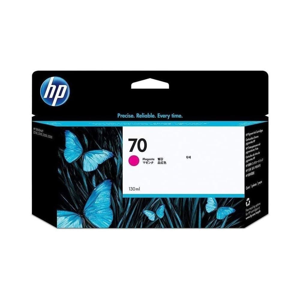 HPIMPGRANFORMATO CARTUCHO HP MAGENTA DE TINTA HP HP 70 130 ml