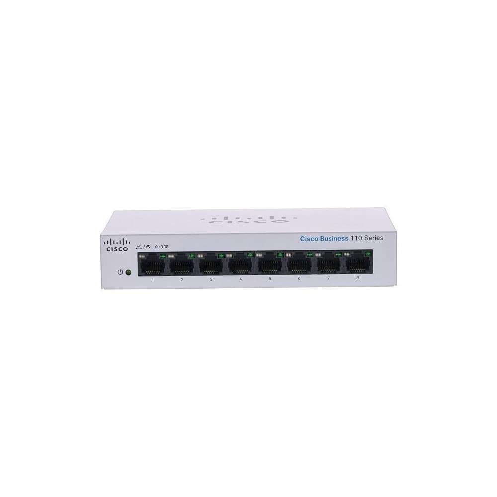 CISCO Switche Cisco CBS110 Unmanaged 8-port GE, Desktop, Ext PS