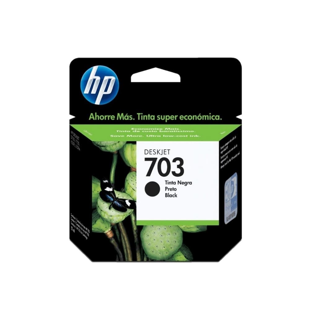 HPSUMINISTROS Cartucho Hp Negro 703