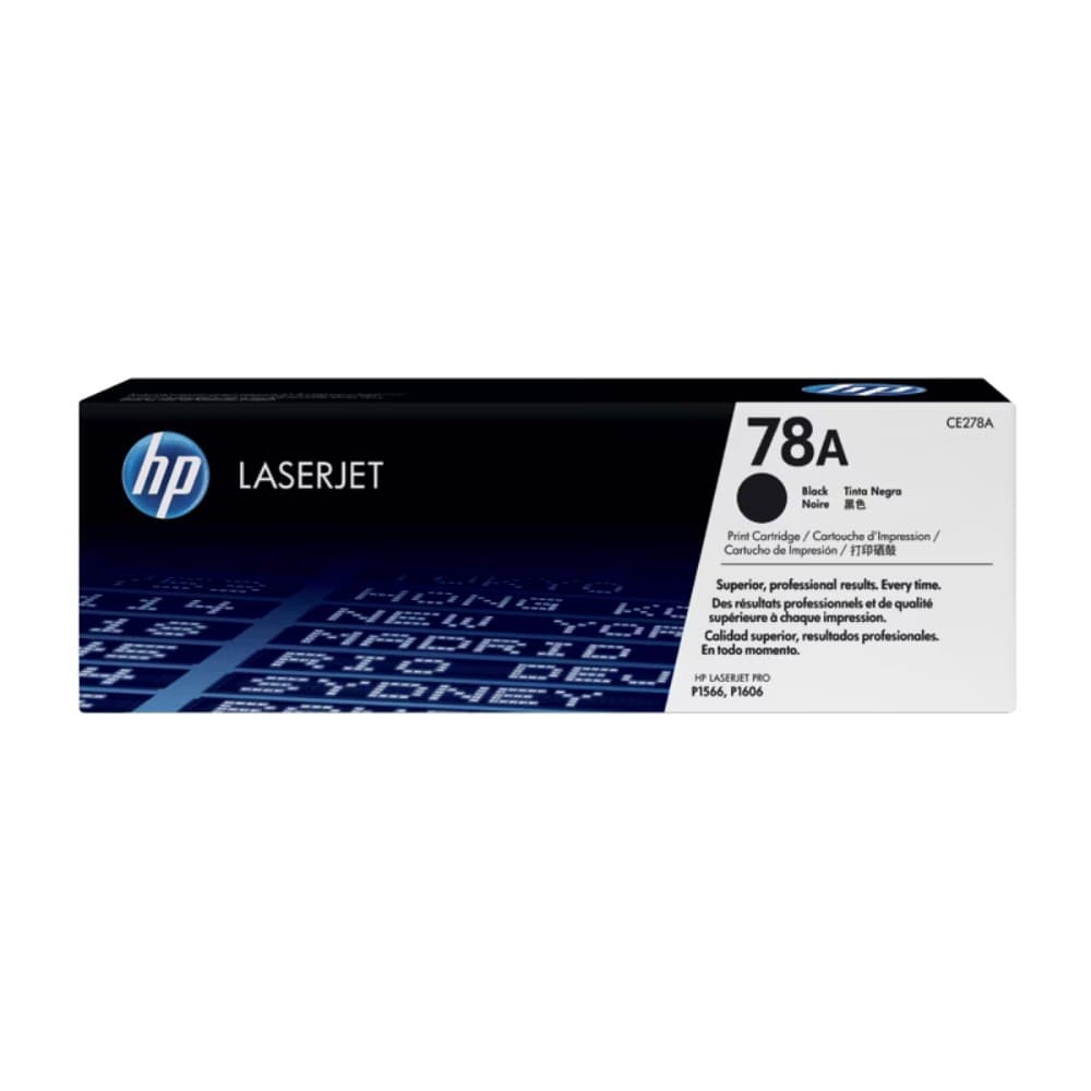 HPTONER Cartucho de Tóner HP 78A Negro LaserJet Original