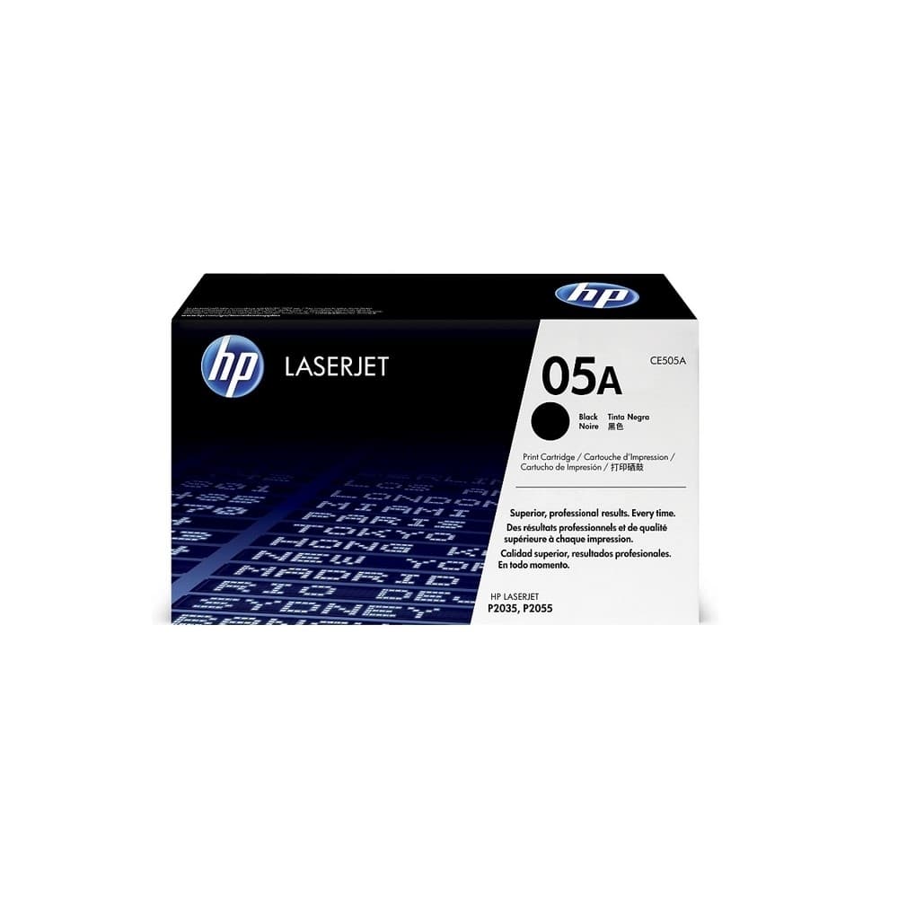 HPTONER Cartucho de Tóner HP 05A Negro LaserJet Original