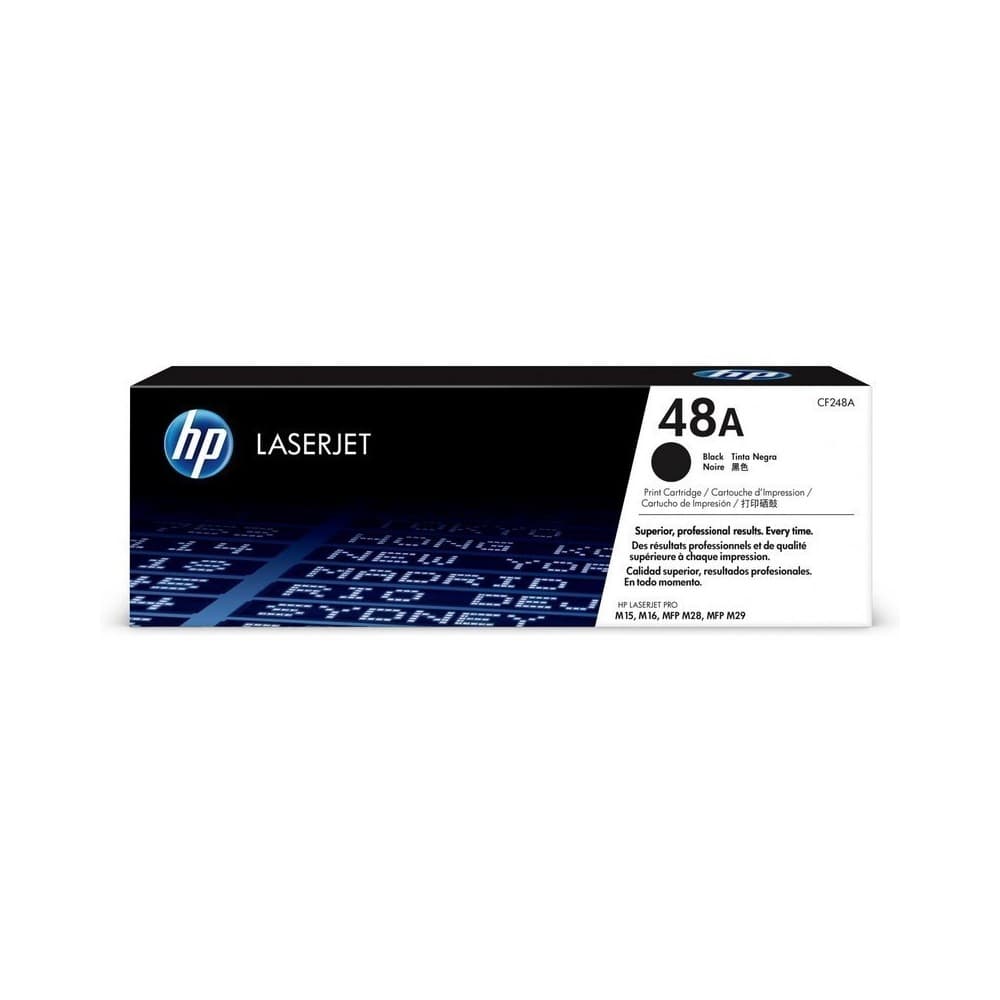 HPTONER Cartucho de Tóner HP 48A Negro LaserJet Original