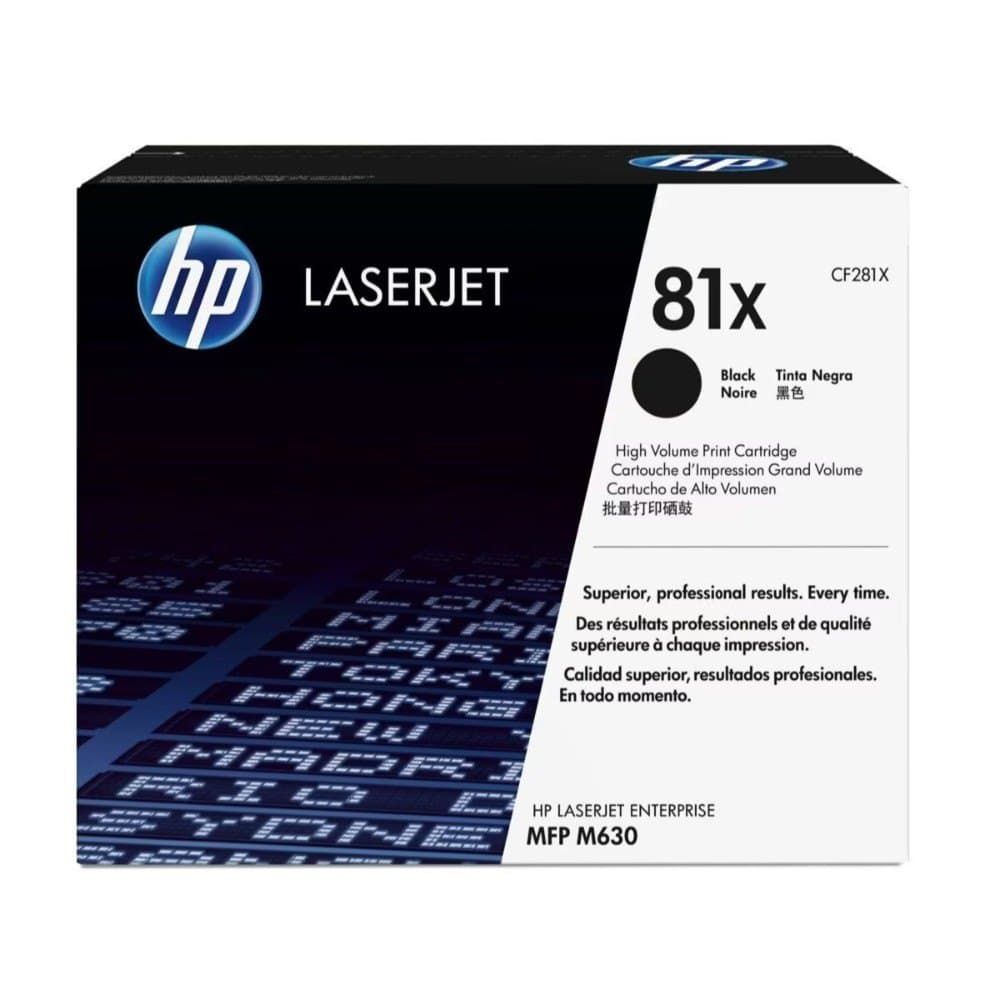 HPTONER TONER HP NEGRO LASERJET ENTERPRISE M630 25.000 PAG