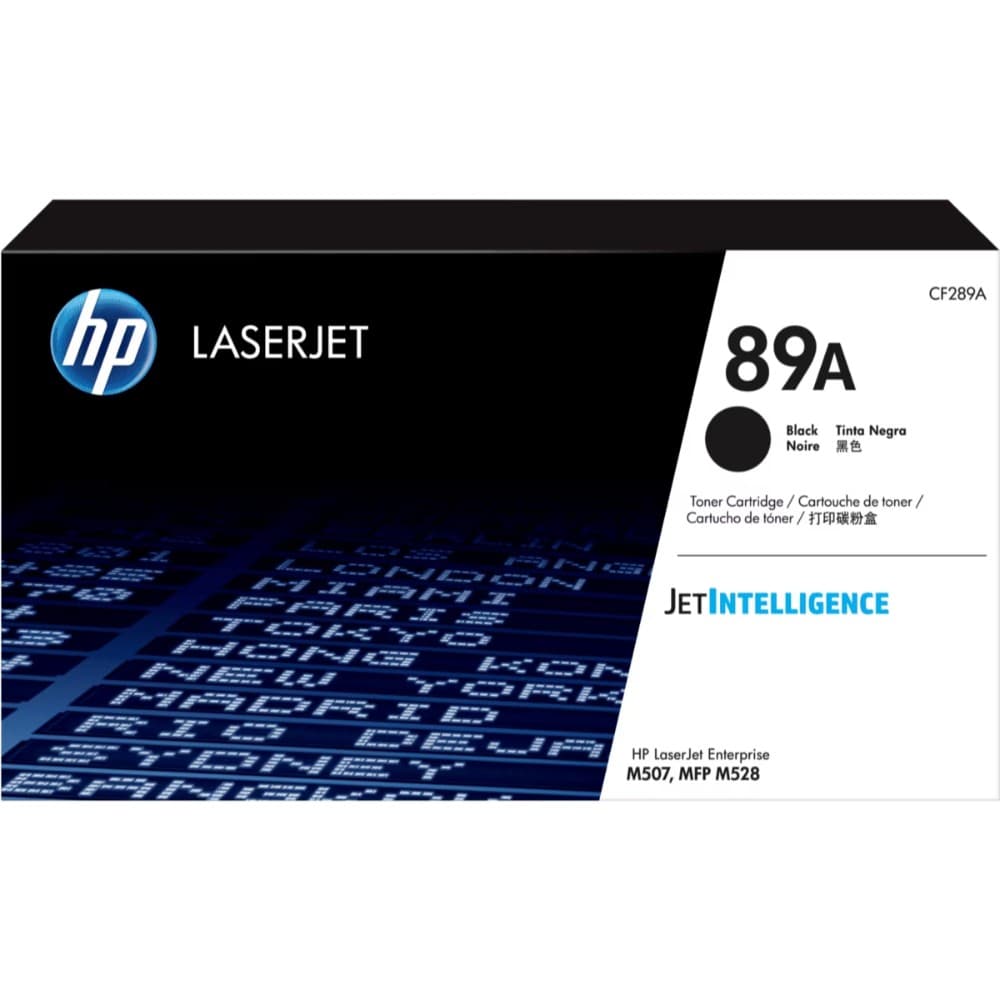 HPTONER Cartucho original de tóner negro HP 89A LaserJet