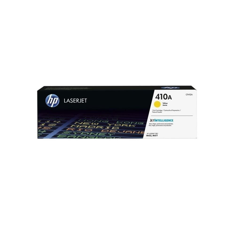 HPTONER Tóner HP Yellow 412A Black LaserJet