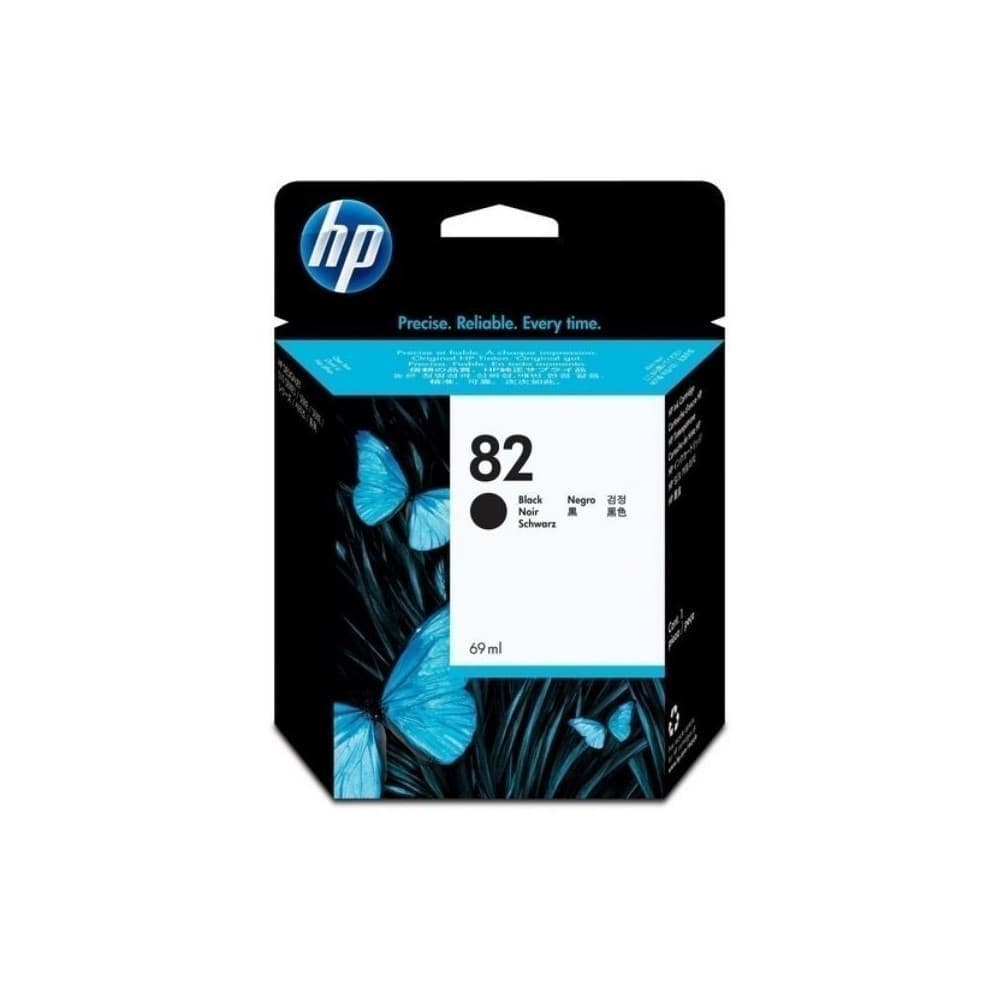 HPIMPGRANFORMATO Cartucho de Tinta HP 82 DesignJet de 69 ml COLOR Negro
