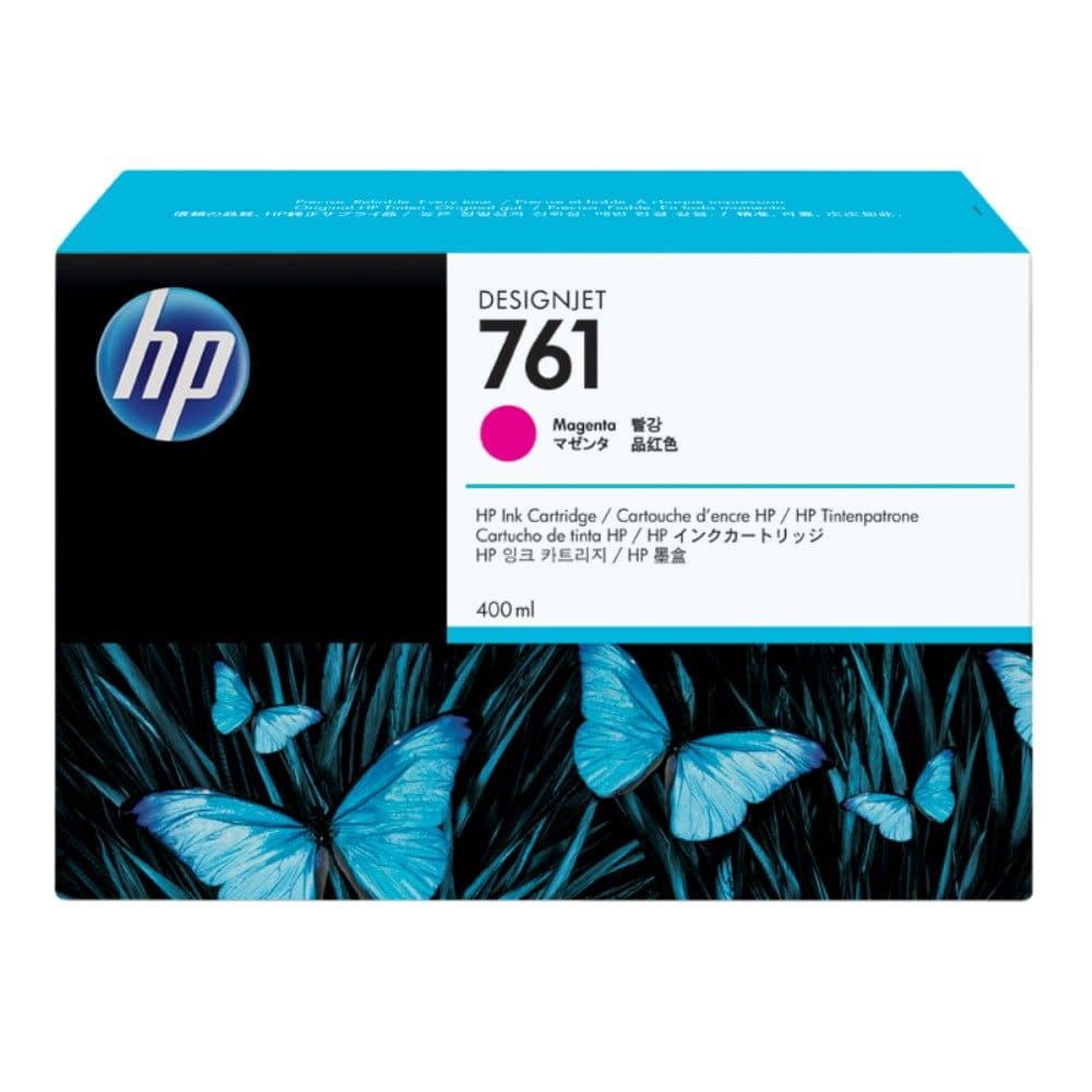 HPIMPGRANFORMATO Cartucho de tinta DesignJet HP 761 de 400 ml magenta