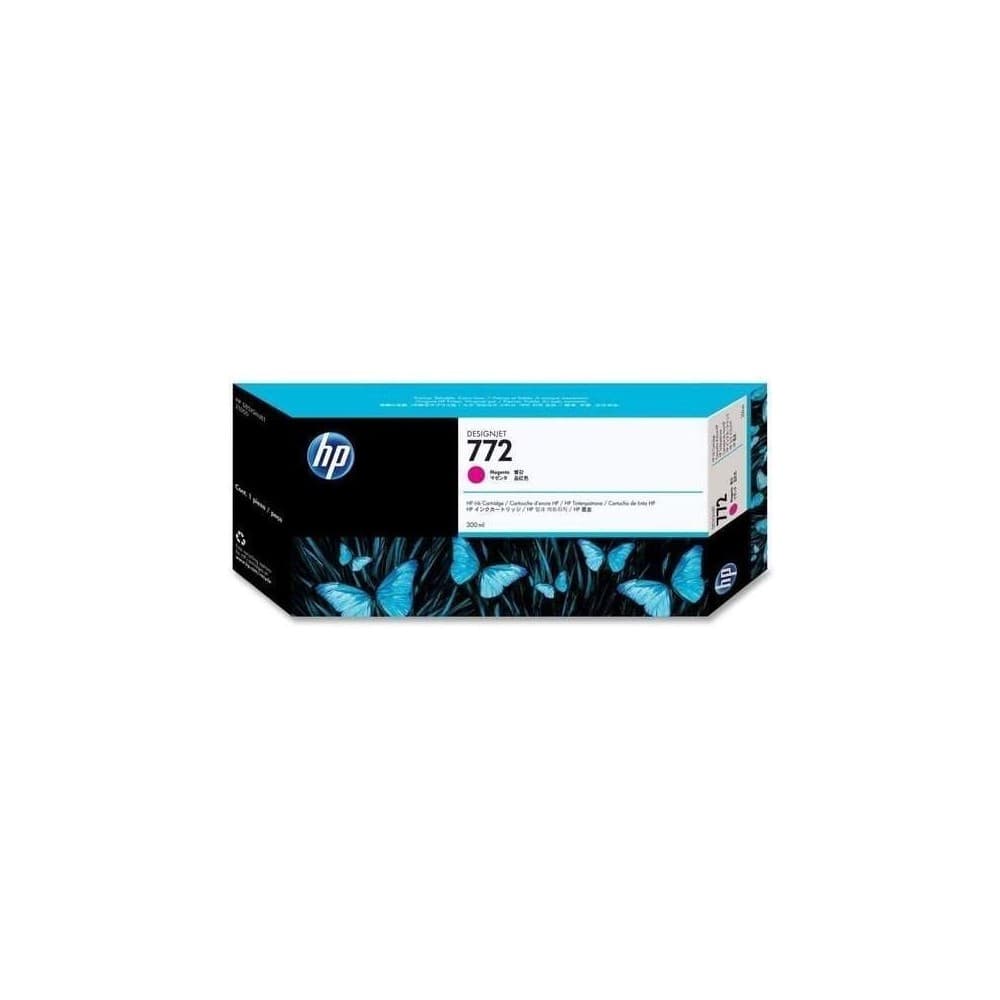 HPIMPGRANFORMATO Cartucho de tinta DesignJet HP 772 magenta de 300 ml