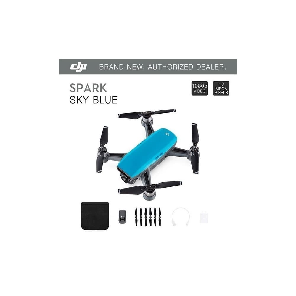 DJIDRONES Spark Mini Drone Sky Blue