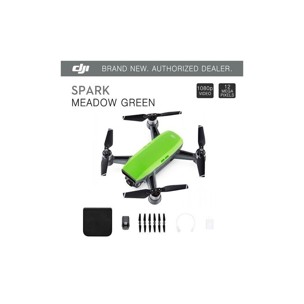 DJIDRONES Spark Mini Drone Meadow Green