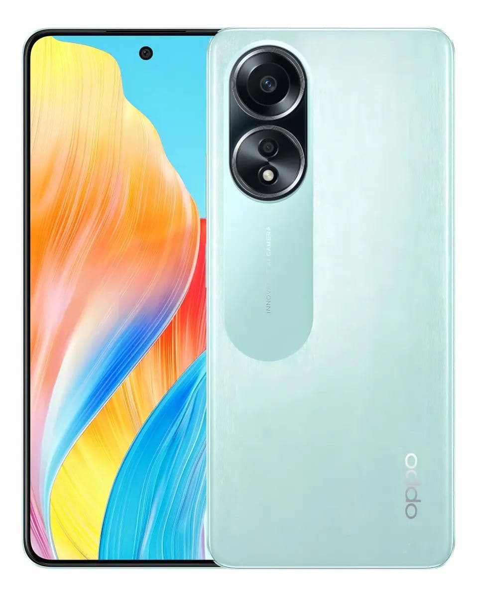 OPPO Celular OPPO A58 128GB 6GB Dazzling Green LATU