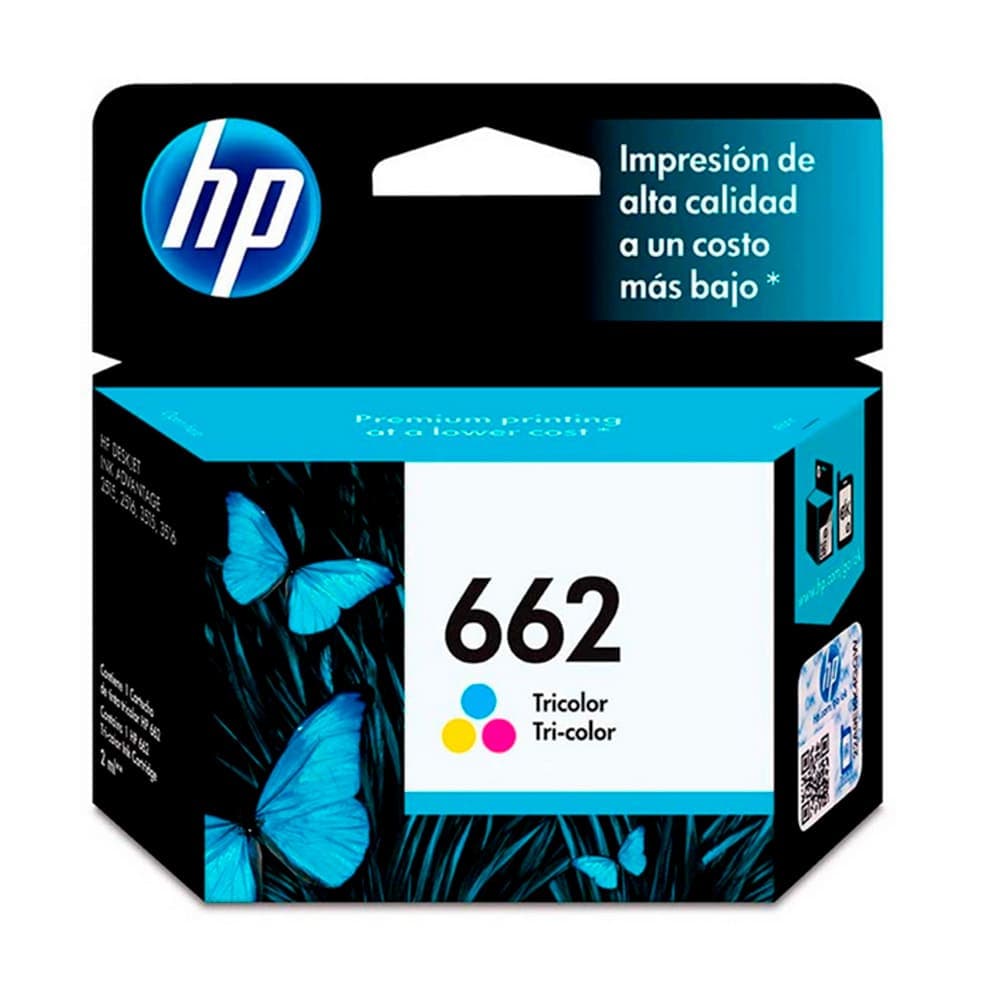 HPSUMINISTROS Cartucho HP tricolor 662 Deskjet