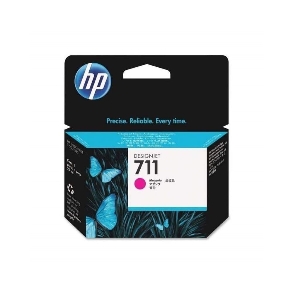 HPIMPGRANFORMATO Cartucho de tinta DesignJet HP 711 de 29 ml magenta