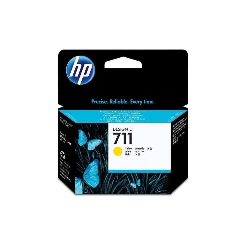HPIMPGRANFORMATO Cartucho de tinta DesignJet HP 711 de 29 ml amarillo