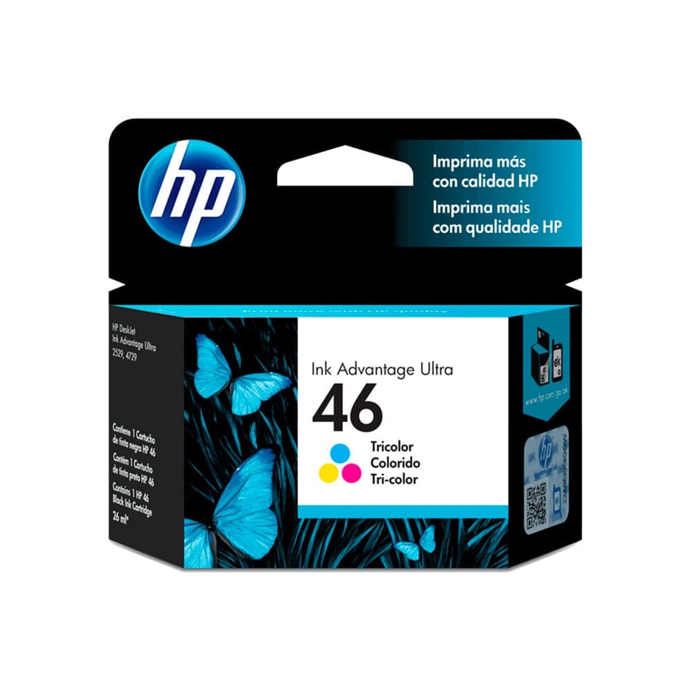 HPSUMINISTROS Cartucho HP tricolor 46 HP