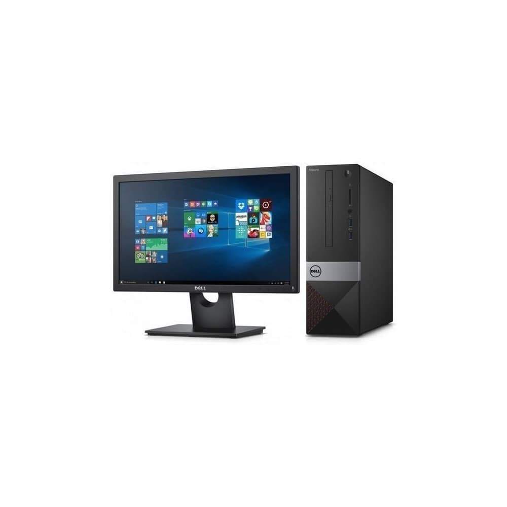 DELLPCSCORPORATIVOS Desktop Vostro SFF 3470 Intel® Core™ i3-8100 Core™ i3-8100 4GB / 1TB Wireless, DVDRW, Windows 10 Pro