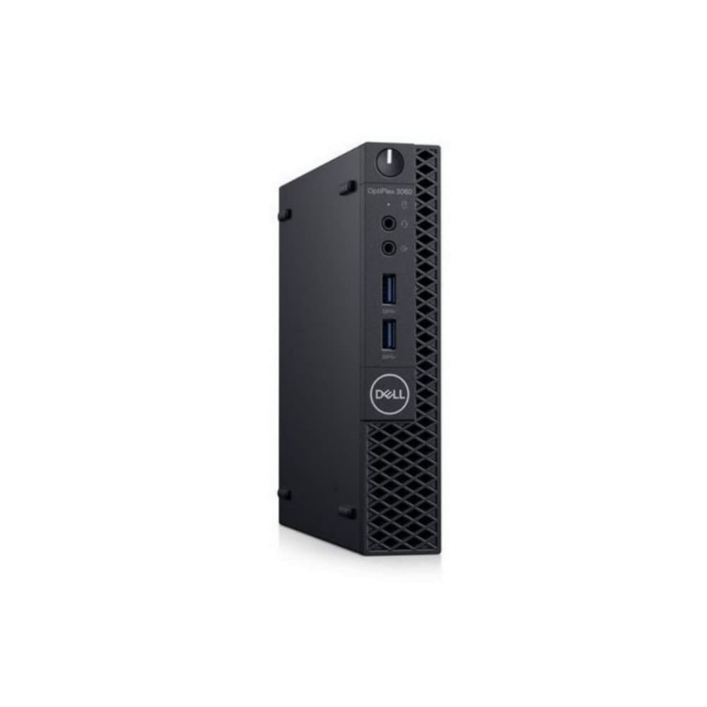 DELLPCSCORPORATIVOS PC Dell OptiPlex 3080 MFF, Intel Core i3-10100 de décima generación (4 núcleos, caché de 6 M, 3,6 GHz a 4,3 GHz), Memoria DDR4 no ECC de 4GB, 1X4GB, 2.5 Disco duro de 500 GB a 7200 rpm, Windows 10 Pro 64bit Inglés, francés, español, Sin tarjeta LAN inalámbrica, 3 años de servicio de hardware con OnSite