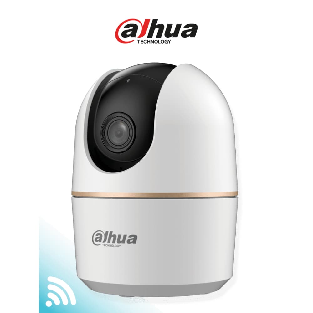 DAHUANEW Cámara Dahua Wifi / 5MP / PT / DWDR, IR hasta 10mts, AI Detección Humana y Mascotas, Patrullas (Preset Patrol) Autoseguimiento, Alarma por Sonido Anormal, WIFI 6,Audio vidireccional, Soporta Micro SD hasta 256GB, Gestion desde la App DMSS (Dahua)