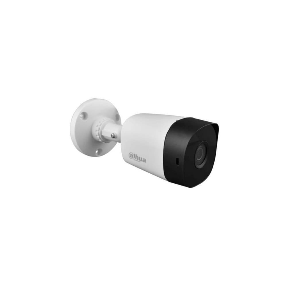 DAHUA Camara Dahua Bullet, 2MP, Lente fijo 3,6mm, 4en1 (CVI/TVI/AHD/CVBS), Plastica, DWDR, Smart IR20m, IP67, 12VDC.
