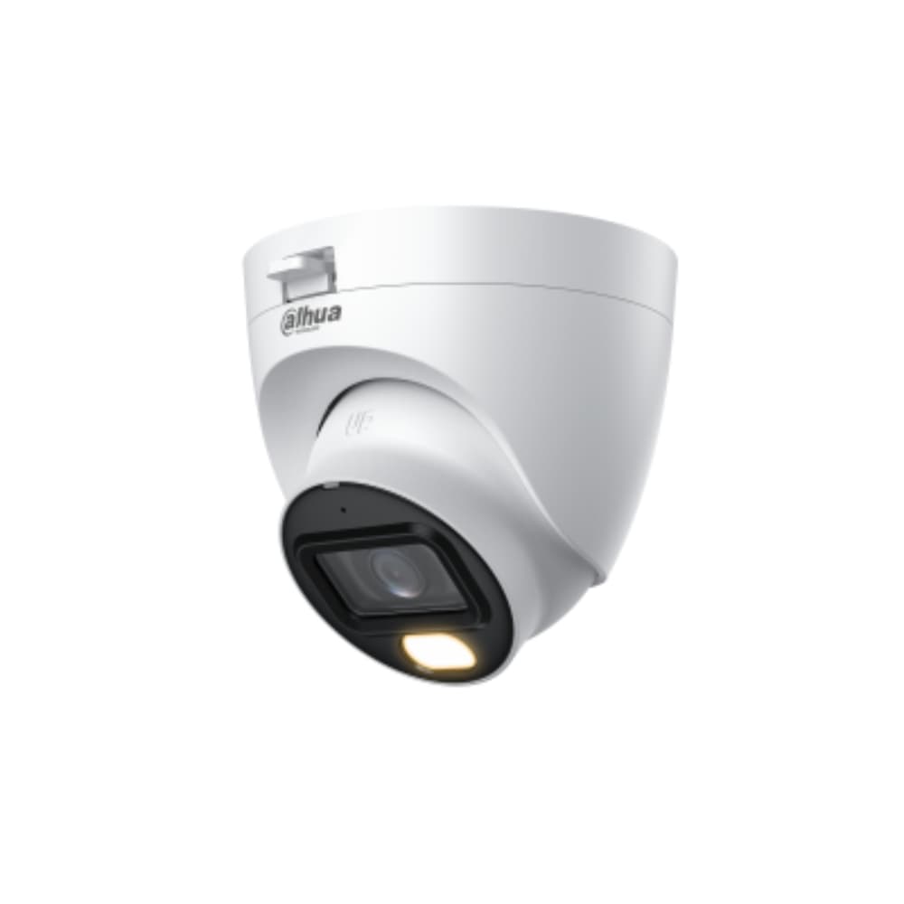 DAHUA CAMARA 4 EN 1 1/2.8 1080P DOMO STARLIGHT FULLCOLOR 2.8MM WDR 130DB LUZ VISIBLE 20M IP67 CON MIC