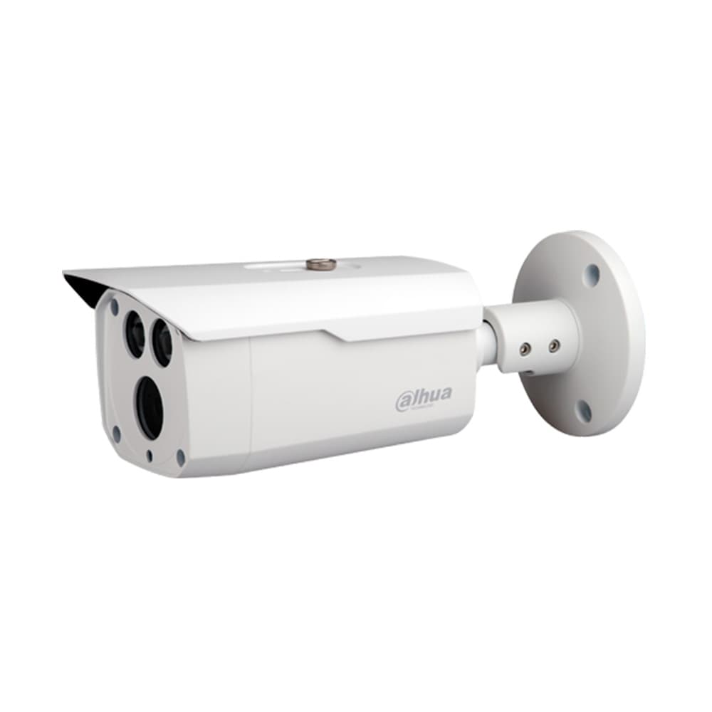 DAHUA Camara Dahua Bullet, 2MP, Lente fijo de 3.6mm, 4en1 (CVI/TVI/AHD/CVBS), IR 80m, IP67, 12VDC.