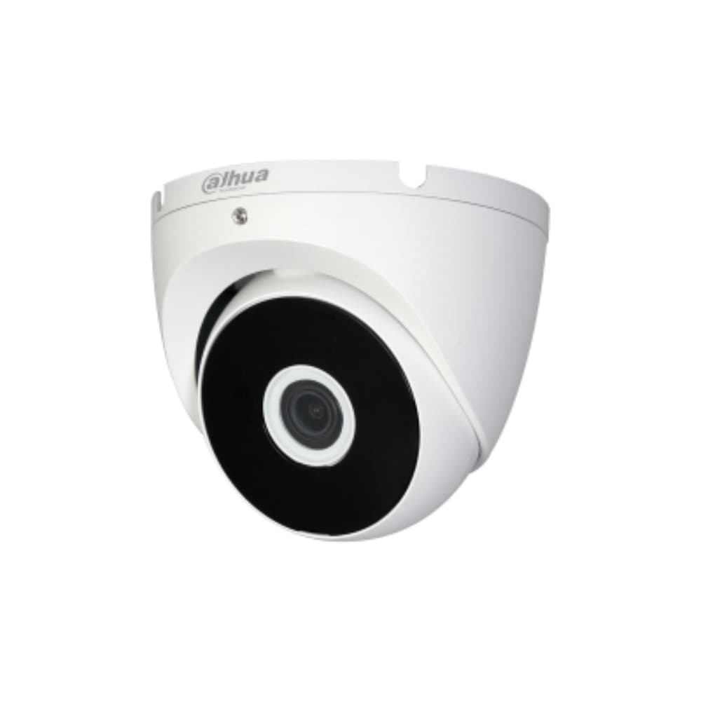 DAHUA Cámara Dahua Analoga Tipo Domo de foco fija IR de 2 MP, Máx. 30 fps a 1080p, Iluminación IR inteligente, 30 m de distancia de iluminación, Lente fija de 2,8 mm, CVI/CVBS/AHD/TVI conmutable, IP67, 12 VCC