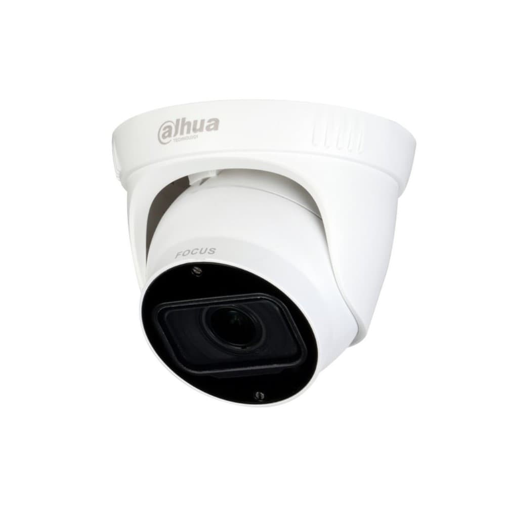 DAHUA Camara Dahua Domo,2MP, Lente varifocal 2,7mm-12mm, 4en1 (CVI/TVI/AHD/CVBS), plastico, Smart IR40m, IP67, 12VDC.