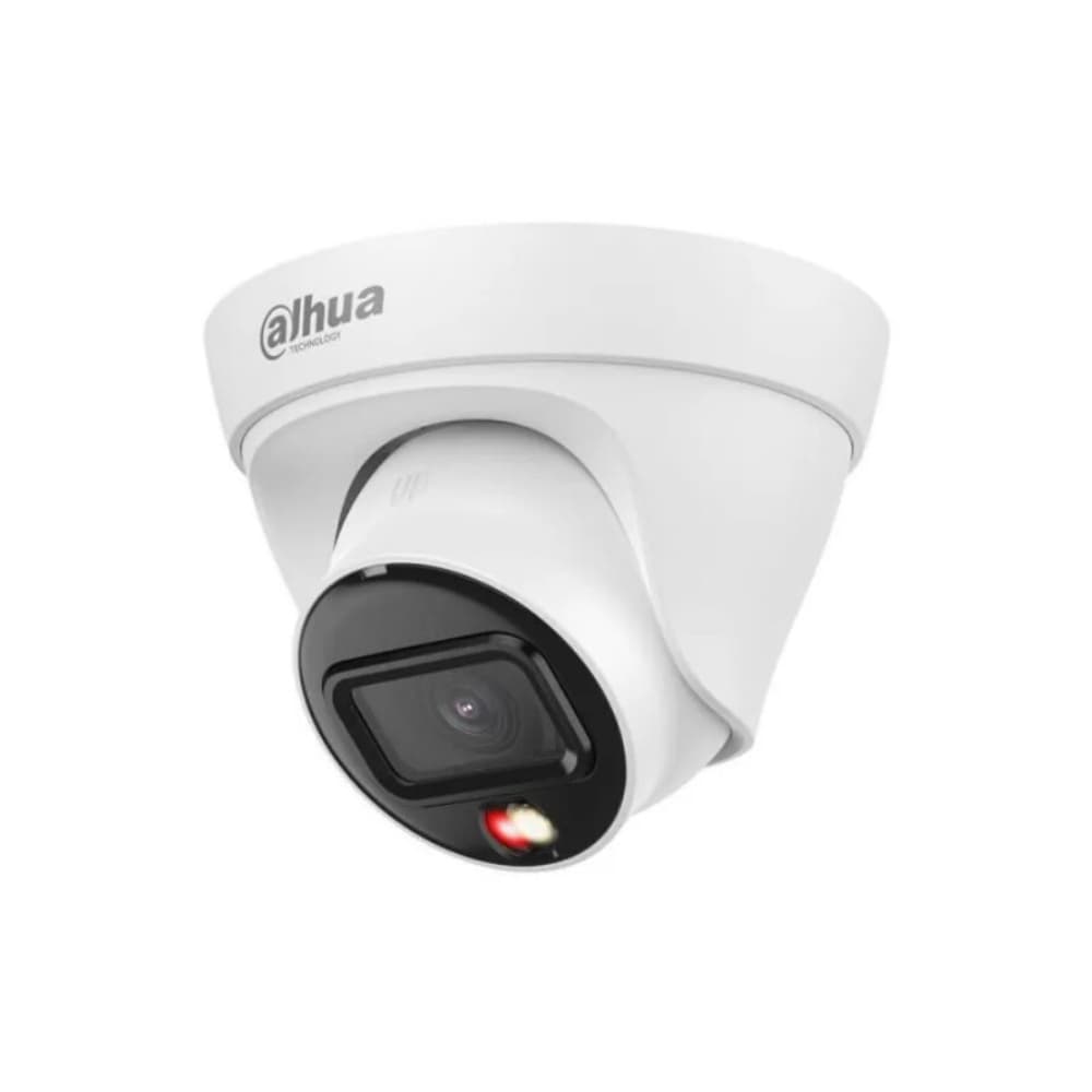 DAHUA Camara IP Domo Antivandalica de 8 MP,Deteccion humana, ángulo de visión 127°, IR de 30 m, SMD Plus, micrófono, PoE, 3DNR, IP67, IK08, DWDR, H.265+, Hasta 30m IR Hasta 20m Luz cálida.