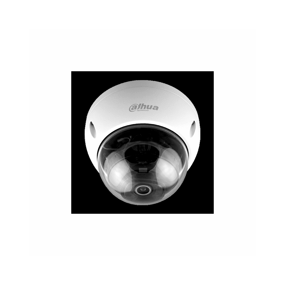 DAHUA Camara Dahua Domo IP, 4MP, Lente Fijo 2.8mm, H264/H265, WDR, IR30m, Tarjeta SD maximo 256GB, IP67 / IK10, 12VDC / POE. / Camara Dahua Domo IP, 4MP, Lente Motorizado 2.8mm, H264/H265, WDR, IR30m, Tarjeta SD maximo 256GB, IP67 / IK10, 12VDC / POE.