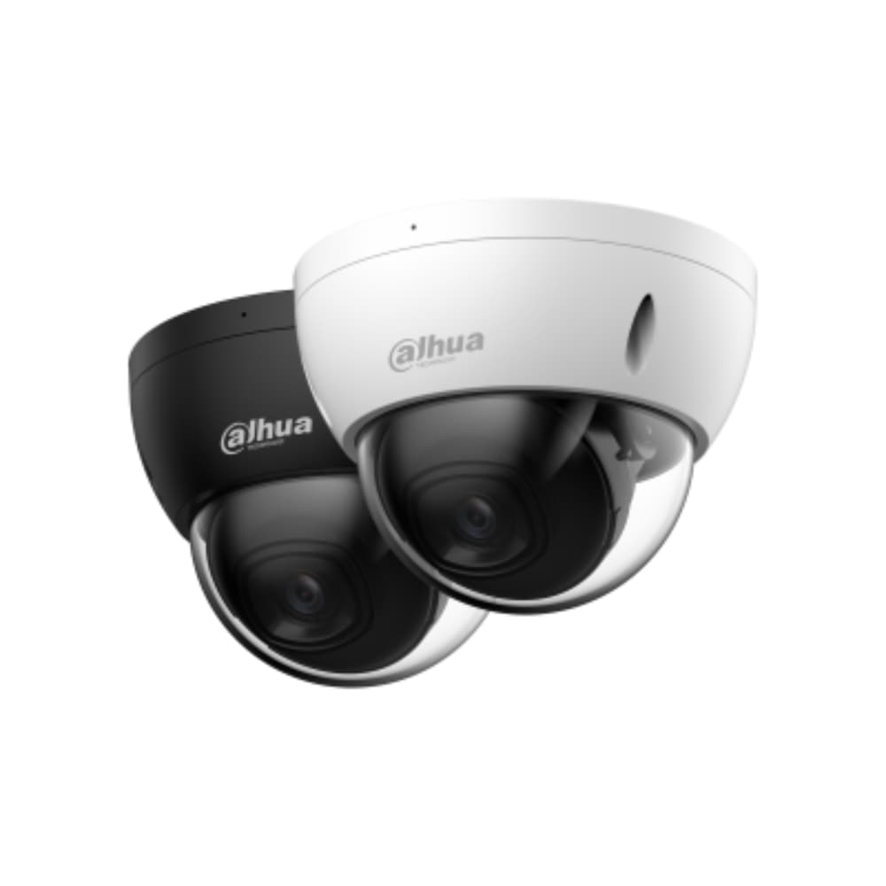 DAHUA Camara IP Domo Antivandalica de 4 Megapixeles con WizSense, ángulo de visión 102°, IR de 30 m, SMD Plus, micrófono, PoE, ranura MicroSD, IP67, IK10, WDR 120 dB, H.265+.