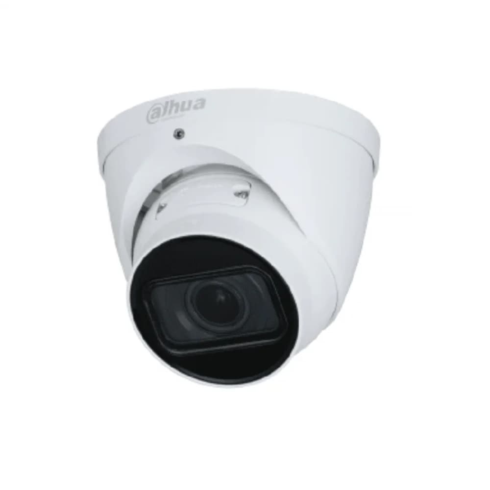 DAHUA Camara Dahua Domo IP, 4MP, Lente Fijo 2,8mm, Alertas por: Detección de movimiento, manipulación de video, desconexión de red, conflicto de IP, acceso ilegal, 12V DC/PoE, IP67