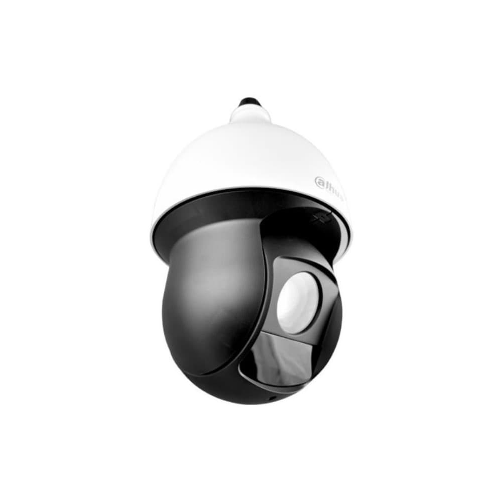 DAHUA Camara Dahua Domo PTZ, 2MP, Lente 4.8 mm–120 mm, Zoom optico 25X, WDR, Smart IR150m, RS485, IP66, 12VDC/3A. (Incluye adaptador a pared y fuente de voltaje)