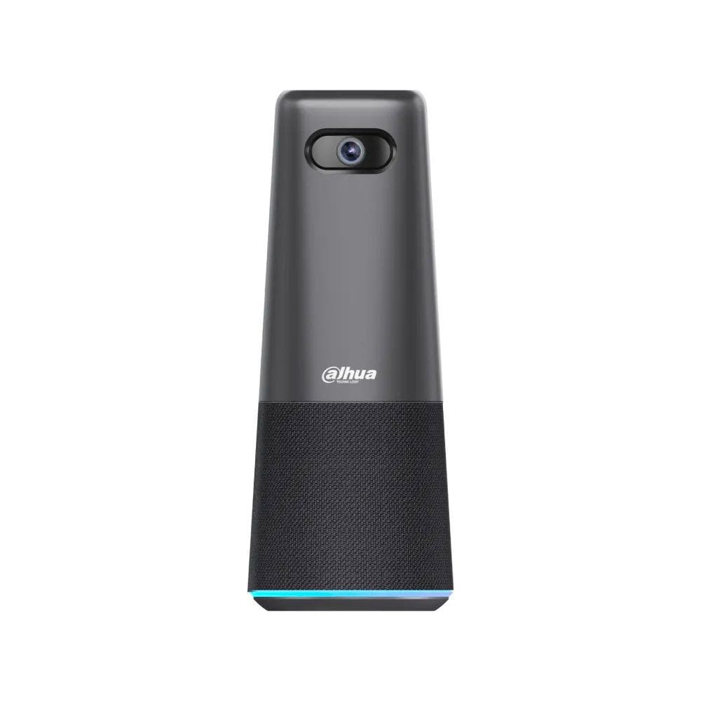 DAHUANEW Cámara Dahua USB todo en uno 1080P,2MP / FHD a 30fps, gran angular de 100° reducción de ruido digital 3D,Procesamiento de voz multidimensional, presenta más naturaleza, voz abundante y clara,Algoritmo de matriz omnidireccional de 4 micrófonos, captación de sonido de 360° y 4mts (radio),Admite reducción de ruido AI/AEC/ANS/AGC; Suprima eficazmente