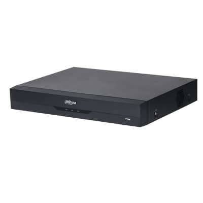DAHUA Grabador Dahua XVR, 4 canales, 6ch IP, Hasta 4K, 1ch de reconocimiento Facial, Penta-brid (CVBS/HDCVI/AHD/TVI/IP), Audio In/Out, H265, 1 HDD Maximo 6TB (Disco duro no incluido)