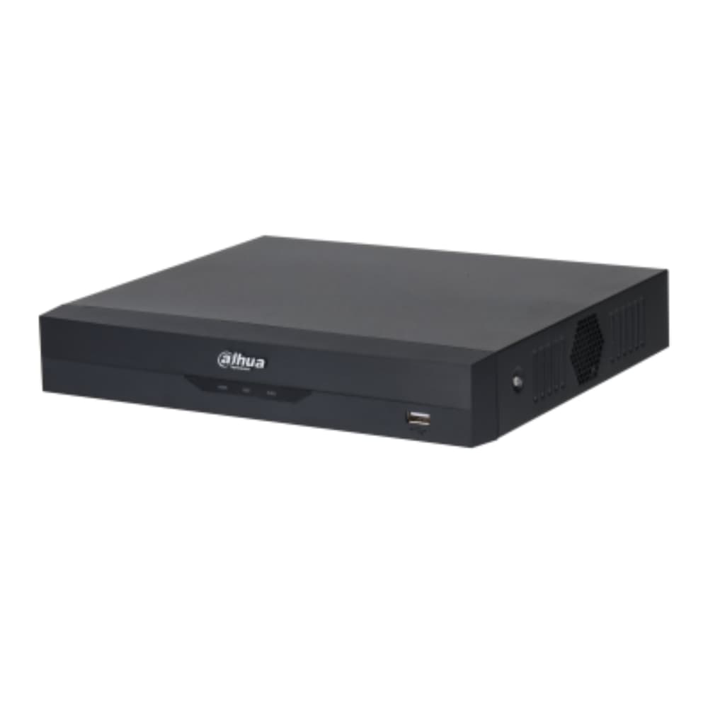 DAHUA Grabador DVR Penta-brid 8 canales analógicos+ hasta 12 IP (6 MP máx.)/Funciones AI SMD Plus, Perimeter Protection, Face Recognition, AcuPick/Compresión AI Coding, Smart H.265+/H.265/Almacenamiento soporta hasta 16 TB/ 1 bahia/No incluye DD