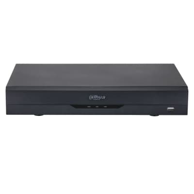 DAHUA Grabador dahua XVR 5 en 1 DE 16 Canales , 1HDD SATA, Grabacion hasta 8MP@7FPS, admite entradas de video HDCVI/AHD/TVI/CVBS/IP, 32 canales IP maximo hasta 8MP, Analiticas 8 canales Protección perimetral, 2 Canales reconocimiento rostro humano Funcionalidades IoT y POS 1 HDMI, 1 VGA, 1 RS45,2USB, 1RJ45 H.265+; H.265 Fuente de alimentación 12 V C