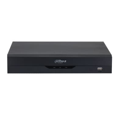 DAHUA Grabador DVR Penta-brid de 16 canales BNC analógicos hasta 5 MP + hasta 8 canales IP adicionales (total 24 canales IP, hasta 6 MP por canal)/ IA integrada AcuPick, Perimeter Protection, SMD Plus, Face Recognition, AI Codin/Compresión de video Smart H.265+, H.265, dual-stream/Conectividad adicional Cámaras Wi-Fi/ Soporta hasta 10 TB/ 1 bahia/ No in