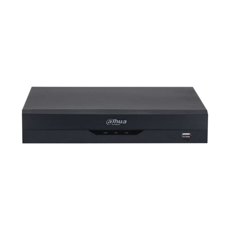 DAHUA Grabador Dahua XVR, 16 canales, Reconocimiento Facial, Penta-brid (CVBS/HDCVI/AHD/TVI/IP), Audio In/Out, H265, 1 HDD Maximo 16TB (Disco duro no incluido)