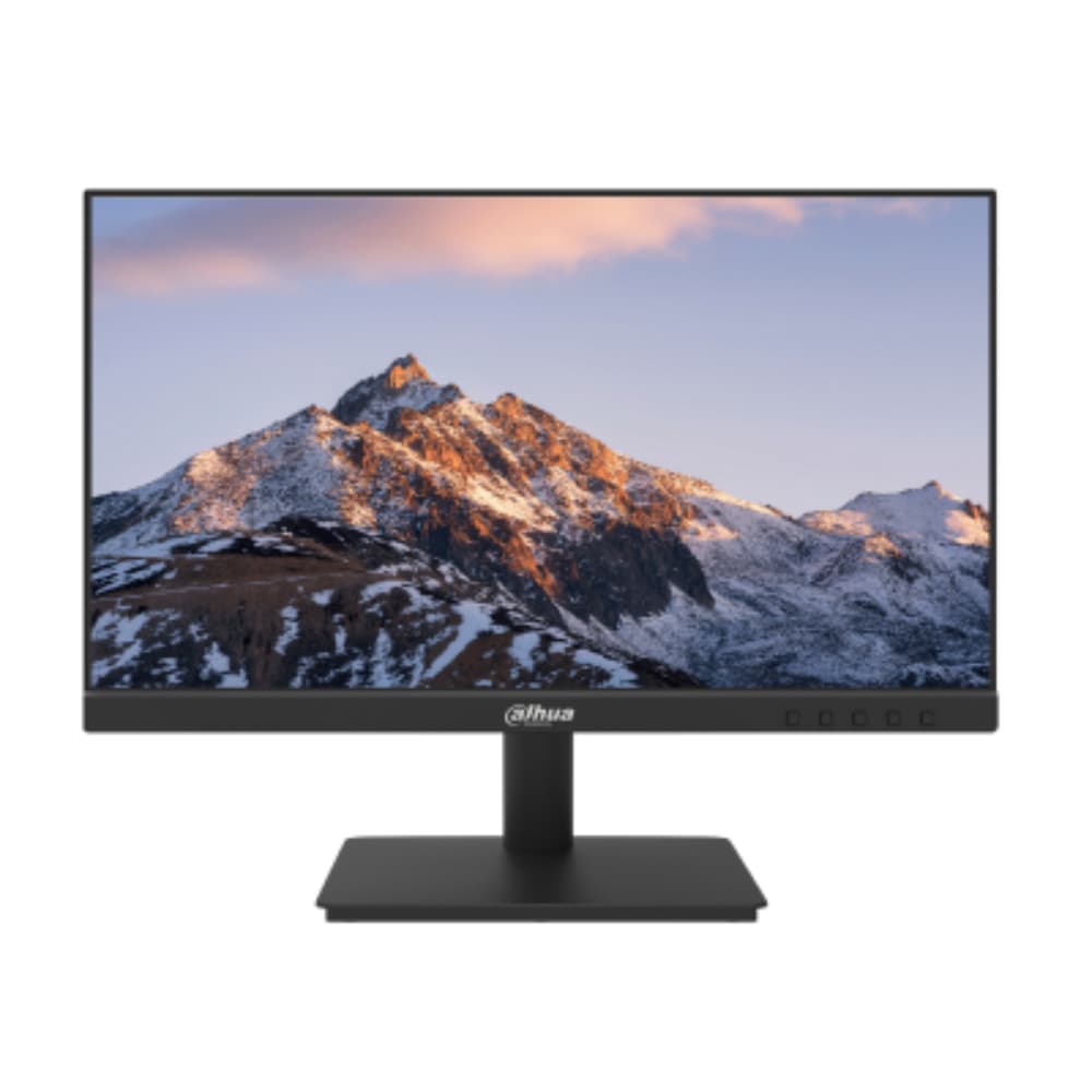 DAHUAMONITORES Monitor Dahua LED 22 Panel IPS, 120 HZ (1ms) FULL HD (1920x1080) 16:9, Compatible con soporte VESA 100*100mm, Bisel ultradelgado, Diseño anti luz azul, protector ocular, Contraste 1000:1, Conectividad: VGA, HDMI (Incluye cable HDMI) Angulo de visión: 178° H / 178°V,Incluye Base plastica, Garantia de 3 años.