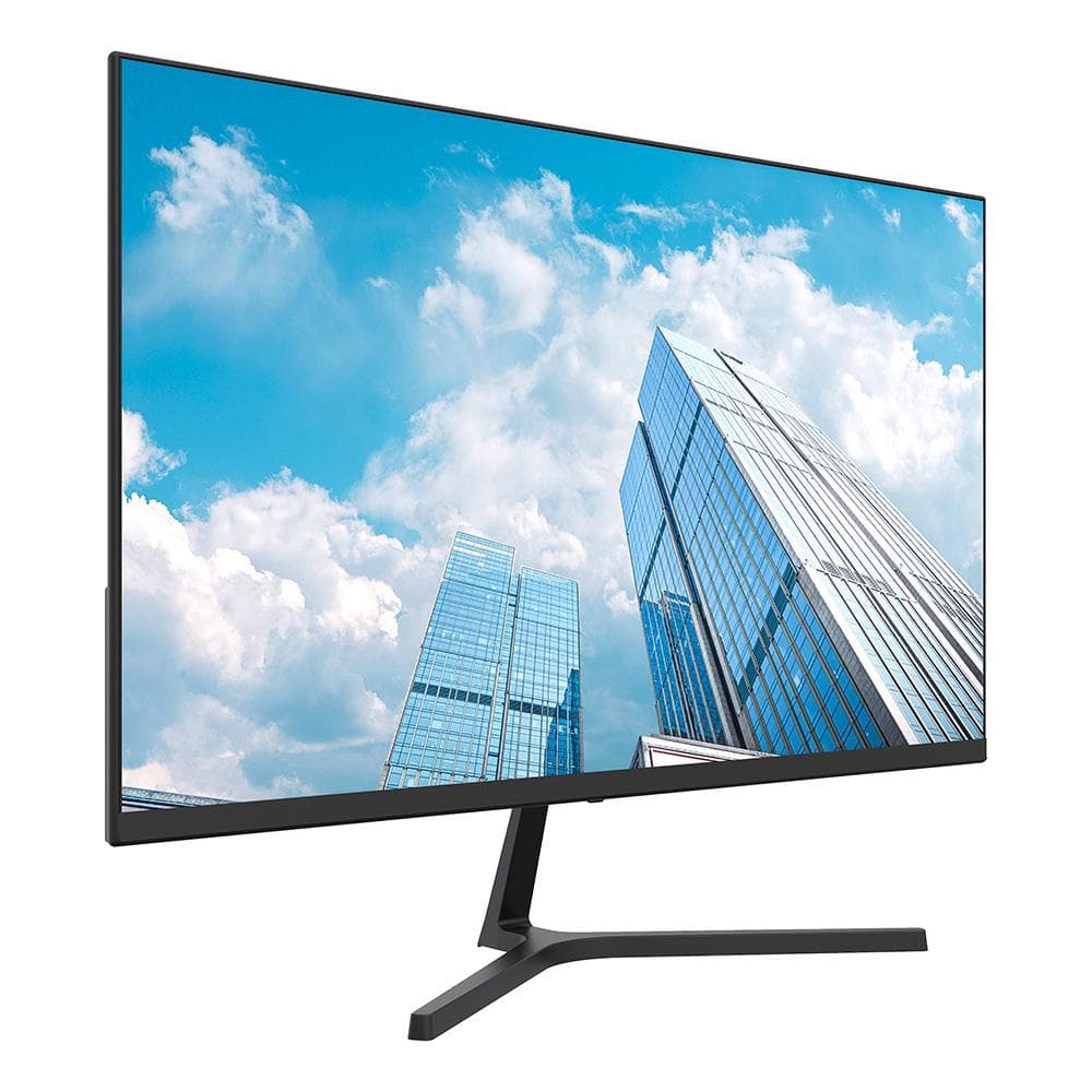 DAHUANEW Monitor Dahua Plano Consumo panel IPS 27” borde delgado 3 caras / IPS Tamaño: 27 Color Negro,Resolución 1920 X 1080 (16:9),Tipo de pane: IPS,Tipo de respuesta: 4ms (GTG) tasa de refresco 100 HZ,Altavoz: 1W - Speaker x2,Conectividad: VGA, HDMI 1,4 (Incluye cable HDMI),Angulo de visión: 178° H / 178°V,Incluye Base Metálica,Garantia de 3 años.