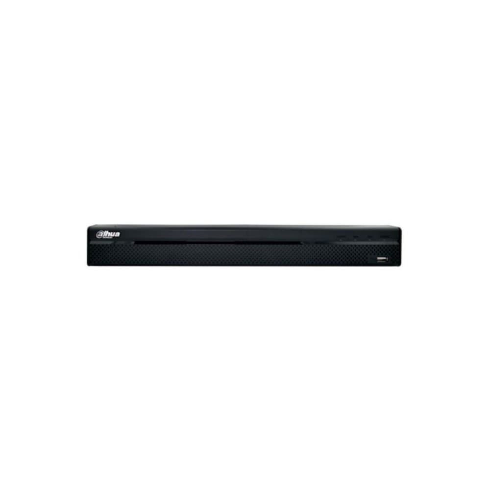 DAHUA Grabador Dahua NVR, 16 Canales, Hasta 8mpx, H265+/H264+, 2HDD, 1 HDMI, 2 USB, 1 RJ45.