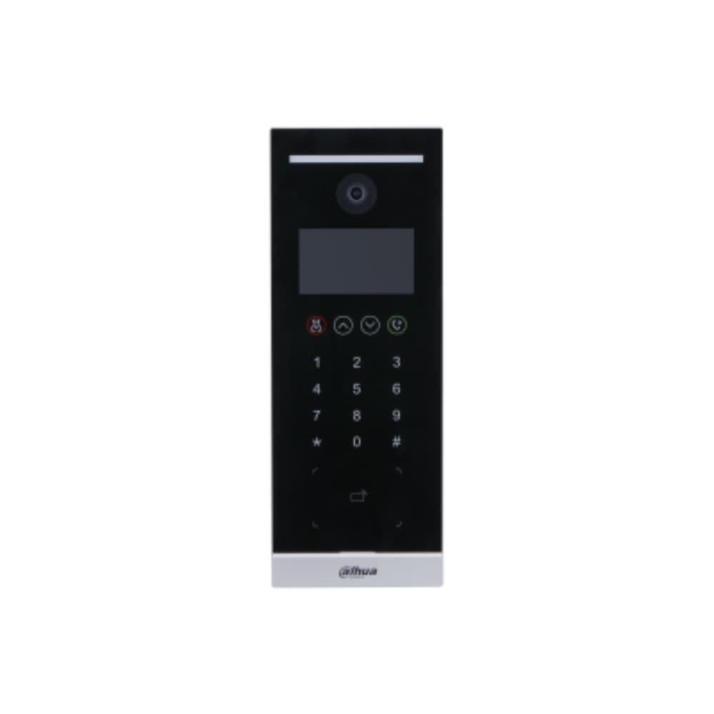 DAHUA Videoportero con Pantalla IPS de 4,3 pulgadas; resolución de pantalla 800×48sin plataforma, CMOS de 2 MP; WDR verdadero, IP65, Soporta 20, 000 usuarios y 10, 000 tarjetas, desbloqueo de contraseña, desbloqueo de tarjeta de identificación y desbloqueo remoto, la solucion soporta 510 equipos (incluye VTO y VTH).