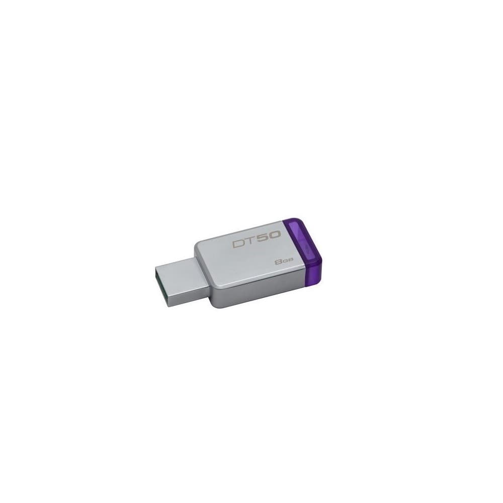 KINGSTON Memoria 8GB USB 3.0 DataTraveler 50 (Metal/Purple)