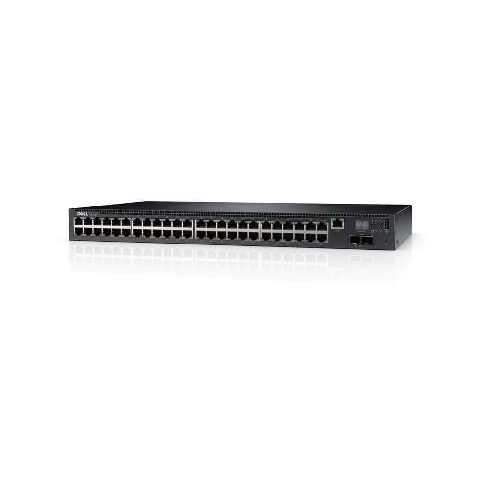 DELLSERVIDORES Switch Dell EMC Networking N2048P 48 ports GbE Base-T PoE/PoE+, 2 port SFP+