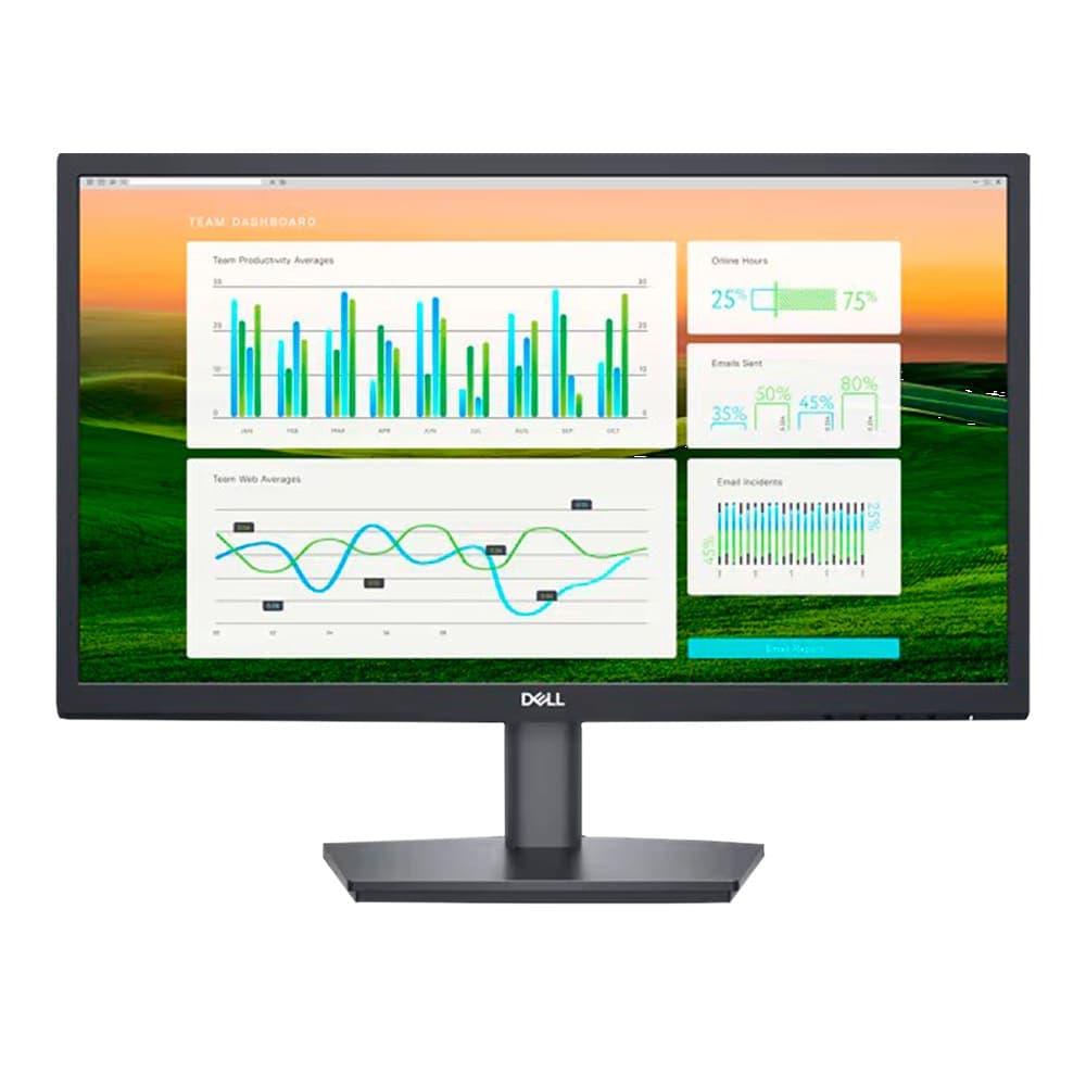 DELLPCSCORPORATIVOS Monitor Dell 21,5, Altura Semi Ajustable, Puertos HDMI, DP y VGA, 3 años de Garantía