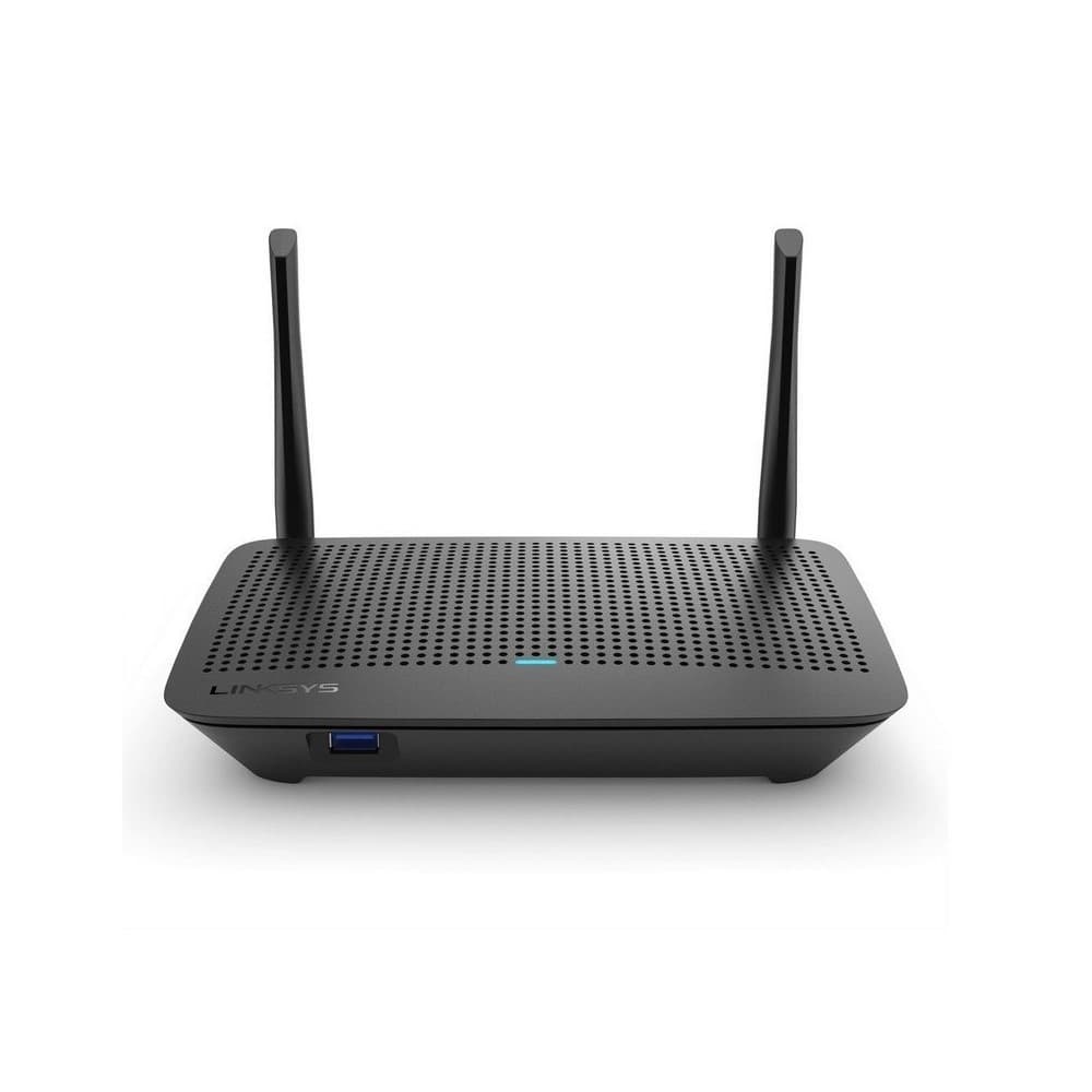 LINKSYS Router Linksys AC100 Dual Band, 2,4 y 5 Ghz, 4 puertos de red Fast ethernet, 1 puerto WAN, WPS, Boton de reset, hasta 10 dispositivos.