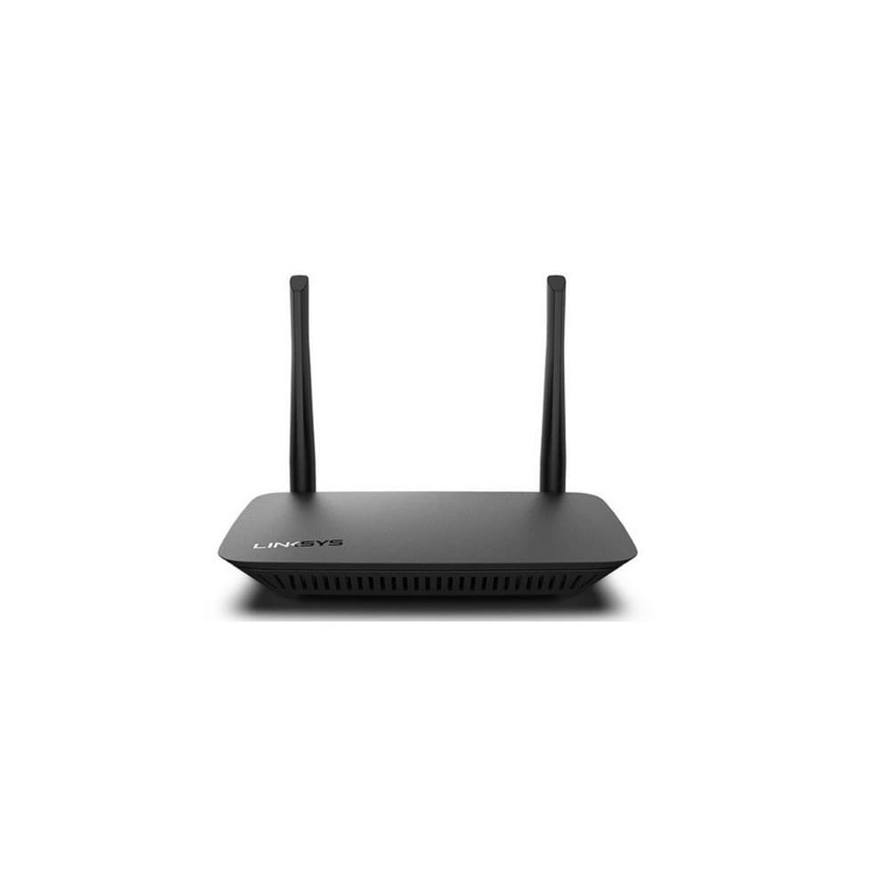 LINKSYS AC 1000 Router avanzado de Doble Banda Simultanea (2,4 y 5Ghz), Antena para cobertura ampliada MIMO 2X2, Administracion de trafico QoS, Control parental amigable, 1 pto WAN 10/100, 4 Ptos LAN 10/100